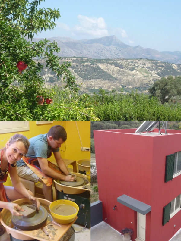 Διαμονή και σεμινάρια κεραμικής