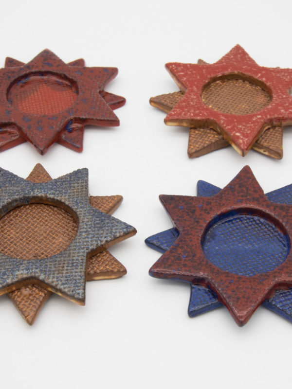 Κηροπήγιο διπλό αστέρι