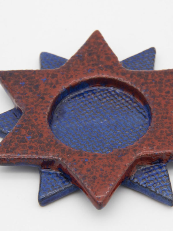 Κηροπήγιο διπλό αστέρι