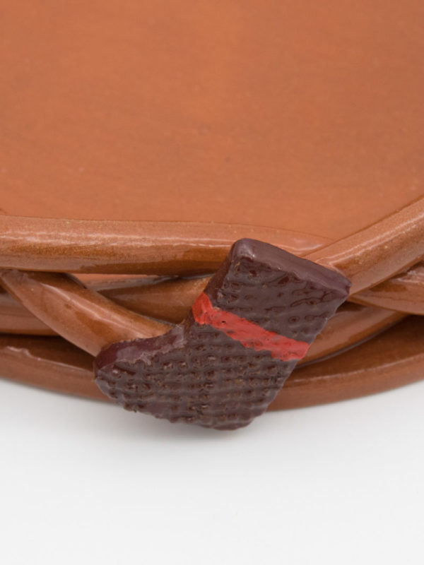 Χριστουγεννιάτικο στεφάνι κηροπήγιο