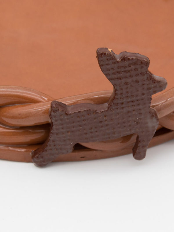 Χριστουγεννιάτικο στεφάνι κηροπήγιο